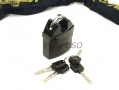 Heavy Duty 1.8m Chain Padlock Bike, Motorbike Security BH241 *Out of Stock*