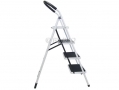 Tool-Tech Extra Wide Trade Quality 4 Step Ladder with Rubber Grip 150Kg BML10270 *Out of Stock*