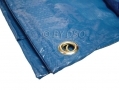 Tool-Tech Multi Purpose 18 x 12 Foot Blue Polyethylene Woven Tarpaulin BML12180