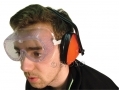 Tool-Tech 2 Piece Safety Protection Kit Ear Defenders and Safety Goggles Glasses BML15700 *Out of Stock*