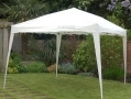 GardenKraft 3 Meter x 3 Meter Beige Pop-Up Gazebo With 4 Sides and Windows BML17030 *Out of Stock*