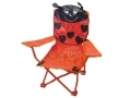 GardenKraft Lightweight Childrens Outdoor Foldable Ladybird or Frog Chair BML17370 *Out of Stock*