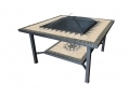 GardenKraft 30\" Mosaic Firepit Table With Tabletop 2 in 1  BML19740 *Out of Stock*