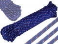 Tool-Tech 100 Foot x 10mm Polypropylene Diamond Braid Multi Purpose Utility Rope Blue BML20560BLUE *Out of Stock*