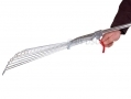 GardenKraft Adjustable Lawn Rake 150cm Zinc Plated BML21160 *Out of Stock*