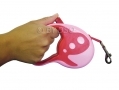 Max and Tilly 3 Metre Retractable Dog Lead Red/Pink BML31800PNK *Out of Stock*