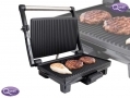 Quest 1200 Watt Stainless Steel Panini Sandwich Press with Non-stick Plates BML35600 *Out of Stock*