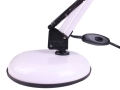 Novara Small White Classic Swing Arm Swivel Lamp E14 Bulb BML36700