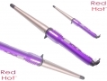 ReD HoT Heated Curling Wand in Purple with 4 Digital Setting 200 Degrees BML37020PURPLE *Out of Stock*