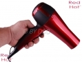 ReD HoT Professional Style Hairdryer 2000w with 3 Heat Settings in Red BML37060 *Out of Stock*