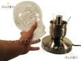 illumini Funky Touch Table Lamp Clear with 4 Light Settings BML40510 *Out of Stock*