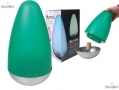 Illumini 13 inch Frosted Minaret Glow Lamp in Green Colour BML43120GREEN