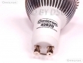Omicron Halogen Replacement Spotlight Light Bulb 3 x 1.25w LED GU10 6400K Non Dimmable Clear BML49820 *Out of Stock*
