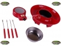 Global Gizmos All in One Compact Chocolate Fondue Set with 4 forks and 260 ml bowl BML52340 *Out of Stock*