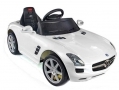 RASTAR Licensed  Kids Mercedes SLS AMG 6v White with Parental Remote Control BML52810 *Out of Stock*