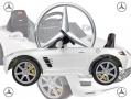 RASTAR Licensed  Kids Mercedes SLS AMG 6v White with Parental Remote Control BML52810 *Out of Stock*