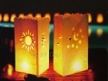 GardenKraft 5 x Candle Lantern Bags Wedding, Haloween and Garden Light BML60500