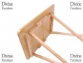 Divine Folding Wooden TV Computer Dinner Table Fold Flat Lightweight BML62090 *Out of Stock*
