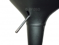 Divine Oscar Design Faux Leather Bar Stool in Black BML62990 *Out of Stock*