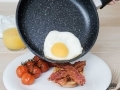 20 cm Regis Stone Frying Pan Forged Aluminium with Induction Base Non Stick Anti Scratch BML67060