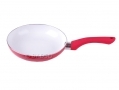Anika 20cm Red Ceramic Frying Pan Induction Base and Silicone Grip BML67200 *Out of Stock*