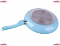 Ankia 28cm Blue Ceramic Colour Changing Frying Pan Induction Base and Silicone Grip BML67280 *Out of Stock*
