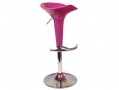 Divine Madison Hydraulic Bar Stool Style in Pink 360 Degree Swivel with Highly Polished Chrome Base BML69320 *Out of Stock*