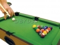 Gizmo Games Table Top Pool Table Ready to Use Balls Cues Chalk with Brush and  Chalk BML80390 *Out of Stock*