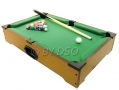 Gizmo Games Table Top Pool Table Ready to Use Balls Cues Chalk with Brush and  Chalk BML80390 *Out of Stock*