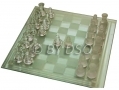 Gizmo Games  2 in 1 Games Set in Glass Chess and Draughts 25cms x 25 cms BML81100