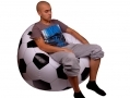 Jilong Inflatable Chair Soccer Football Design Chequered 108cm x 108cm x 68cm BML80660 *Out of Stock*