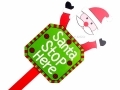 3 Pack Santa Stop Here Christmas Sign on Stake BML86270 *Out of Stock*
