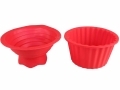 3 Piece Non Stick and Easy Release Silicone Jumbo Giant Cupcake Bake Set 18cm x 18 cms BML92500 *Out of Stock*