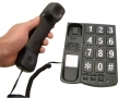 Lectrolite Jumbo Button Desktop Telephone Black BML44570 *Out of Stock*