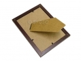 Mahogany / Gold 7\" x 5\" Picture Frames x 4 per Pack BM-PH-0705 *OUT OF STOCK*