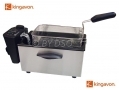 2000W Stainless Steel Deep Fat Fryer 3 Litre Capacity with Adjustable Thermostat DFF1 *Out of Stock*