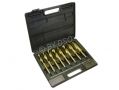Am-Tech Professional 8 Piece Blacksmiths HSS Titanium Silver and Deming Drill Set AMF1280 *Out of Stock*