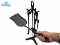 Ashley Housewares 5 Piece Fireplace Companion Set with Shovel, Brush, Tongs and Poker FS309 *Out of Stock*