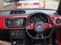 2013 VW Beetle Convertible 1.6 TDI BlueMotion Tech Design Cabriolet Red Black Hood 45,000 miles FSH GU63UZC