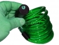 72 inch Steel Wire Bike Lock with 2 Keys and Bike Bracket Green BH216GREEN *Out of Stock*