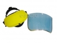 Hi Vis Safety Face Shield Visor with Head Band Open Close FC200 *Out of Stock*