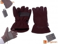 Kingavon Ladies Thermal Fleece Heated Gloves 3M Thinsulate with Strap HAMBB-HG302 *Out of Stock*