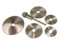 Hobby 6 Piece HSS Saw Disc Set HB208 *Out of Stock*