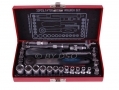 Hilka Pro Craft 33 Pc 1/4\" inch Drive Metric Socket Set 4 - 13mm in Metal Case HIL03103302 *Out of Stock*
