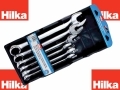 Hilka 6 pce Jumbo Chrome Vanadium Combination Spanner Metric Pro Craft 34 to 50 mm HIL15900006 *Out of Stock*