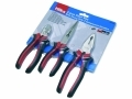 Hilka 3 pce Plier Set HD 2 Component Handles Pro Craft HIL26404003 *Out of Stock*