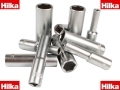 Hilka Pro Craft 10pc 1/4\" inch 6 Point Pro Drive Deep Sockets Chrome Vanadium 4 - 13 mm HIL3021002 *Out of Stock*