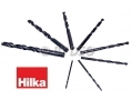 Hilka Engineering Quality 170 pc HSS 4241 Steel Twist Drill Set Split Point Set 1 - 10mm HIL49707170 *Out of Stock*
