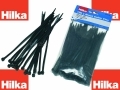 Hilka Trade Quality Nylon Cable Ties Black 100 4.8mm x 200mm HIL79250200 *Out of Stock*