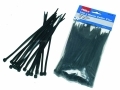 Hilka Trade Quality Nylon Cable Ties Black 50 7.2mm x 400 mm HIL79250400 *Out of Stock*